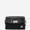 Bolsa Tiracolo Cavalinho Cherry Blossom Preto