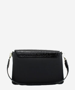 Bolsa Tiracolo Cavalinho Cherry Blossom Preto