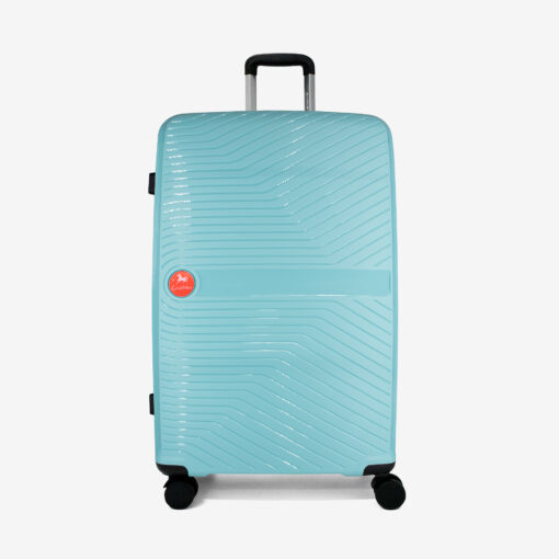 Trolley Cavalinho Grande Colorful Azul Pastel