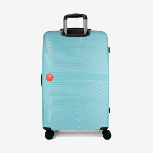 Trolley Cavalinho Grande Colorful Azul Pastel