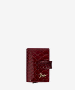 Porta Cartões Cavalinho Galope Vermelho