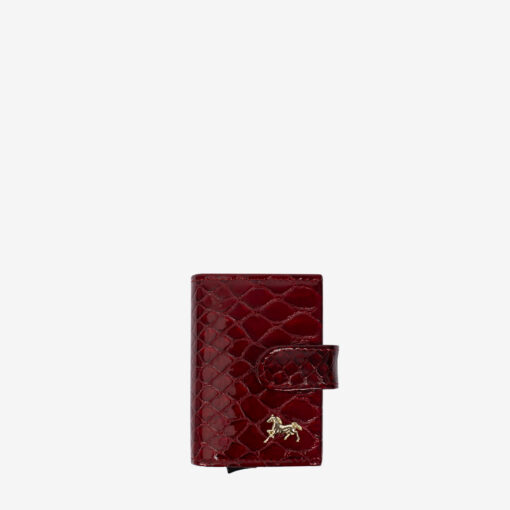 Porta Cartões Cavalinho Galope Vermelho