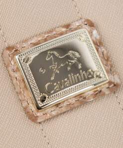 Detalhe Logo Grace Bege Cavalinho