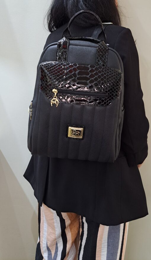 Mochila Cavalinho Grace Preto