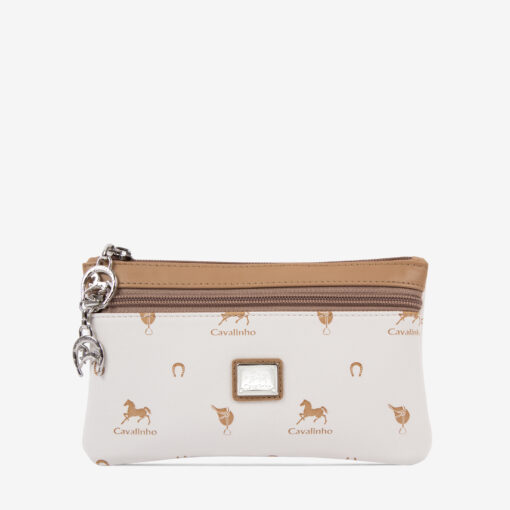Bolsa Cosméticos Cavalinho El Estribo Branco