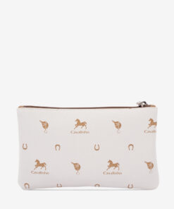 Bolsa Cosméticos Cavalinho El Estribo Branco