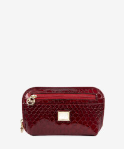 Bolsa Cosméticos Cavalinho Galope Vermelho
