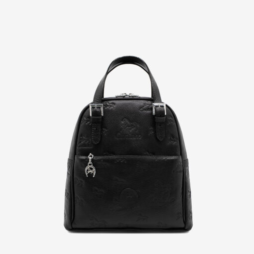 Mochila Cavalinho Cavalo Lusitano Preto