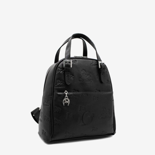 Mochila Cavalinho Cavalo Lusitano Preto