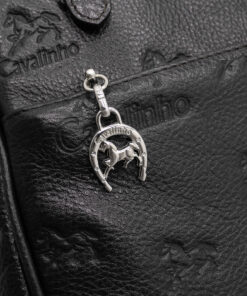 Mochila Cavalinho Cavalo Lusitano Preto
