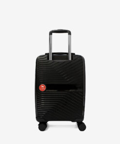 Trolley Cavalinho Cabine Colorful Viagens Otimizadas com Segurança TSA. Leve tudo o que precisa na cabine com o máximo de organização e estilo. Interior com vários bolsos e fitas de compressão. Pega telescópica ajustável, rodas duplas 360º e fecho de combinação TSA integrado para a sua tranquilidade. A sua companheira ideal de voo.