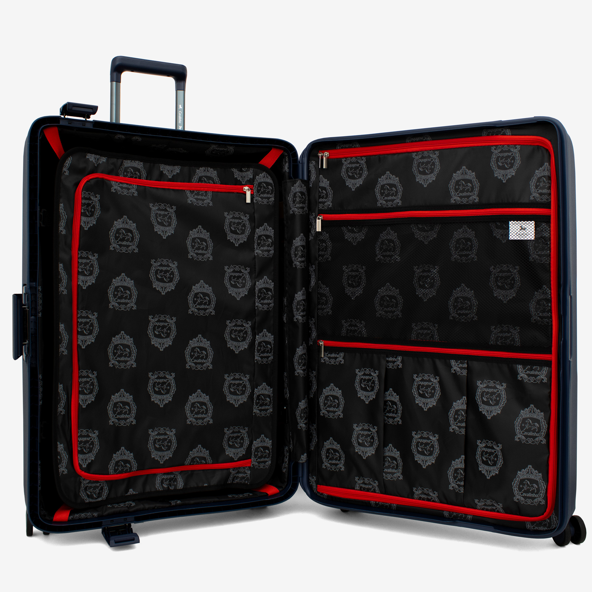 Trolley Cavalinho Grande Atlas O máximo de espaço e robustez para longas viagens. Leve tudo o que precisa, com segurança. A melhor opção para viagens longas ou em família, oferecendo o máximo de espaço e segurança.