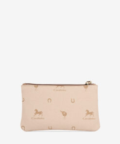 Bolsa Cosméticos Cavalinho Di Cavallo Compacta, com divisões extra para os seus essenciais de beleza ou pequenos objetos. Otimize o espaço e a usabilidade na sua mala.