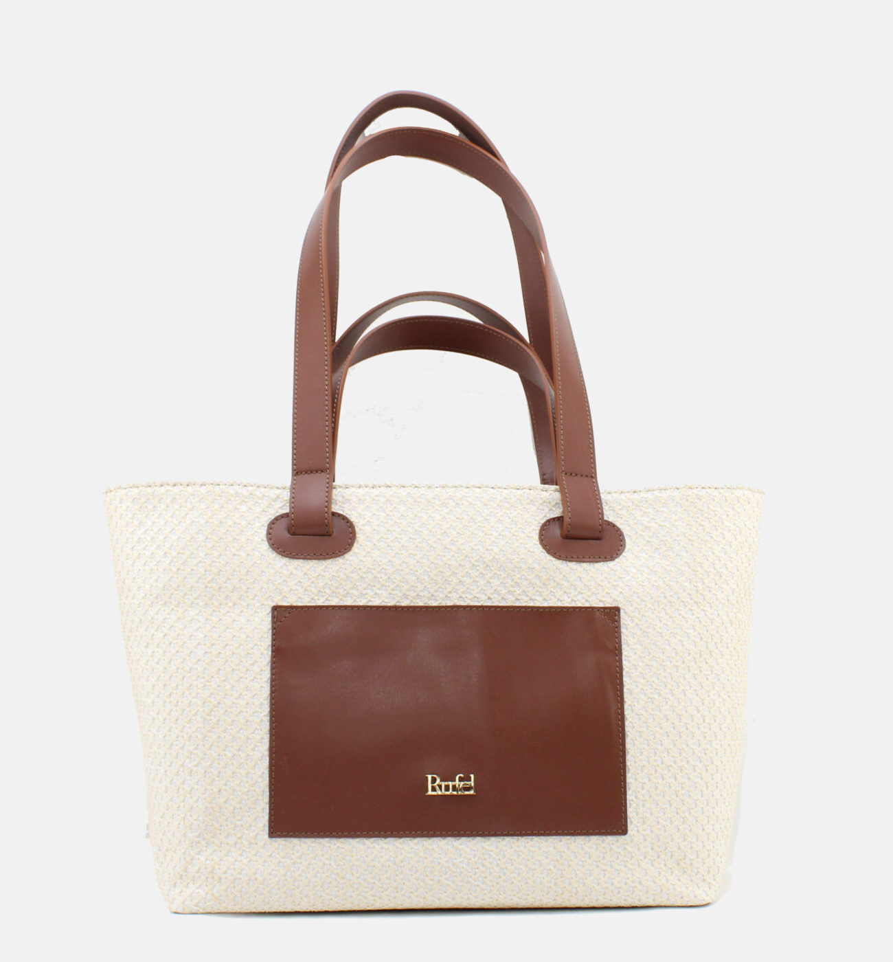 Mala Mão Rufel Esta mala de mão é o acessório ideal para a mulher que procura combinar elegância intemporal com uma funcionalidade superior. Perfeita para o ambiente de trabalho, eventos sociais ou para o dia a dia. Desenhada para otimizar a sua organização e facilitar o acesso aos seus pertences.