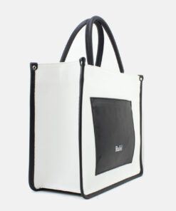 Mala Mão Rufel Esta mala de mão é o acessório ideal para a mulher que procura combinar elegância intemporal com uma funcionalidade superior. Perfeita para o ambiente de trabalho, eventos sociais ou para o dia a dia. Desenhada para otimizar a sua organização e facilitar o acesso aos seus pertences.