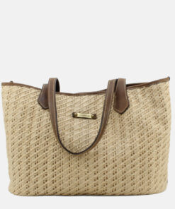 Mala Ombro Elenco Mala Elenco em Ráfia com Alças de Madeira o toque artesanal que falta no seu closet. Com um design atemporal e textura natural. Esta mala Elenco é perfeita para transitar entre o look de trabalho, o passeio de fim de semana e as férias. Uma peça que une sofisticação e leveza para elevar qualquer composição feminina. Design exclusivo, durabilidade e estilo para o seu dia a dia.Garanta a sua!