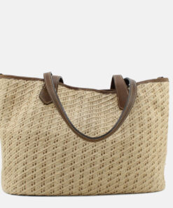 Mala Ombro Elenco Mala Elenco em Ráfia com Alças de Madeira o toque artesanal que falta no seu closet. Com um design atemporal e textura natural. Esta mala Elenco é perfeita para transitar entre o look de trabalho, o passeio de fim de semana e as férias. Uma peça que une sofisticação e leveza para elevar qualquer composição feminina. Design exclusivo, durabilidade e estilo para o seu dia a dia.Garanta a sua!