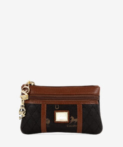 Bolsa Cosméticos Di Cavallo Compacta, com divisões extra para os seus essenciais de beleza ou pequenos objetos. Otimize o espaço e a usabilidade na sua mala