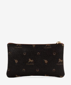 Bolsa Cosméticos Di Cavallo Compacta, com divisões extra para os seus essenciais de beleza ou pequenos objetos. Otimize o espaço e a usabilidade na sua mala