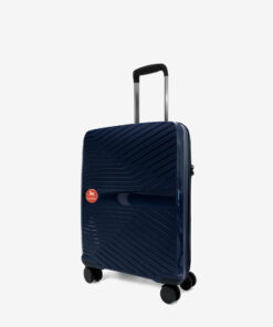 Trolley Cavalinho Cabine Colorful Viagens Otimizadas com Segurança TSA. Leve tudo o que precisa na cabine com o máximo de organização e estilo. Interior com vários bolsos e fitas de compressão. Pega telescópica ajustável, rodas duplas 360º e fecho de combinação TSA integrado para a sua tranquilidade. A sua companheira ideal de voo.