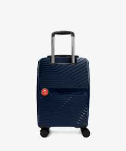 Trolley Cavalinho Cabine Colorful Viagens Otimizadas com Segurança TSA. Leve tudo o que precisa na cabine com o máximo de organização e estilo. Interior com vários bolsos e fitas de compressão. Pega telescópica ajustável, rodas duplas 360º e fecho de combinação TSA integrado para a sua tranquilidade. A sua companheira ideal de voo.