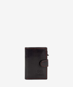 Porta Cartões Cavalinho Gentleman Aceda aos seus cartões com um só toque, graças ao mecanismo de extração rápida. Guarde os seus documentos essenciais em segurança e liberte o seu bolso do volume extra. Junte segurança e funcionalidade num acessório essencial e estiloso. Com sistema RFID Secure.
