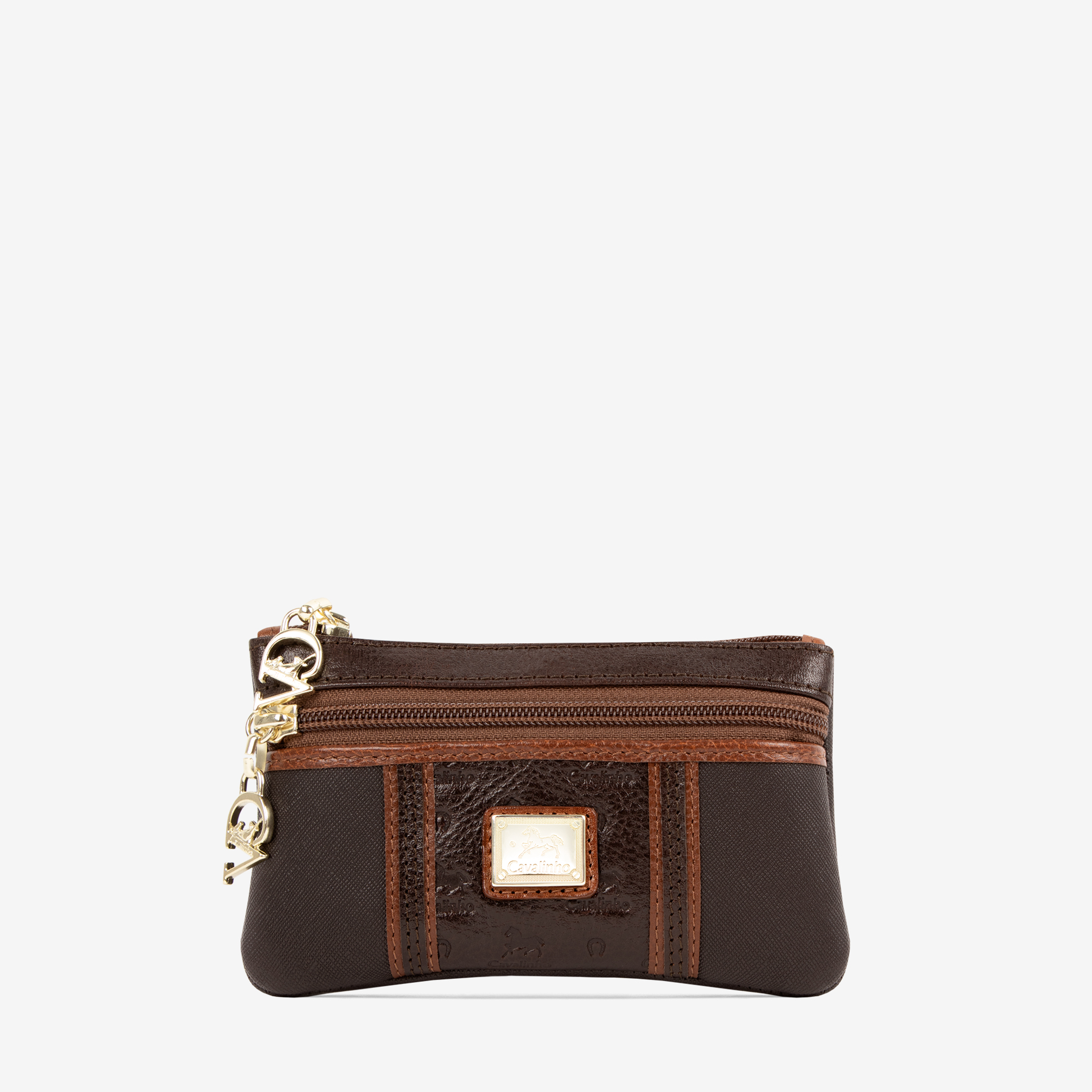 Bolsa Cosméticos Cavalinho Origem Compacta, com divisões extra para os seus essenciais de beleza ou pequenos objetos. Otimize o espaço e a usabilidade na sua mala.