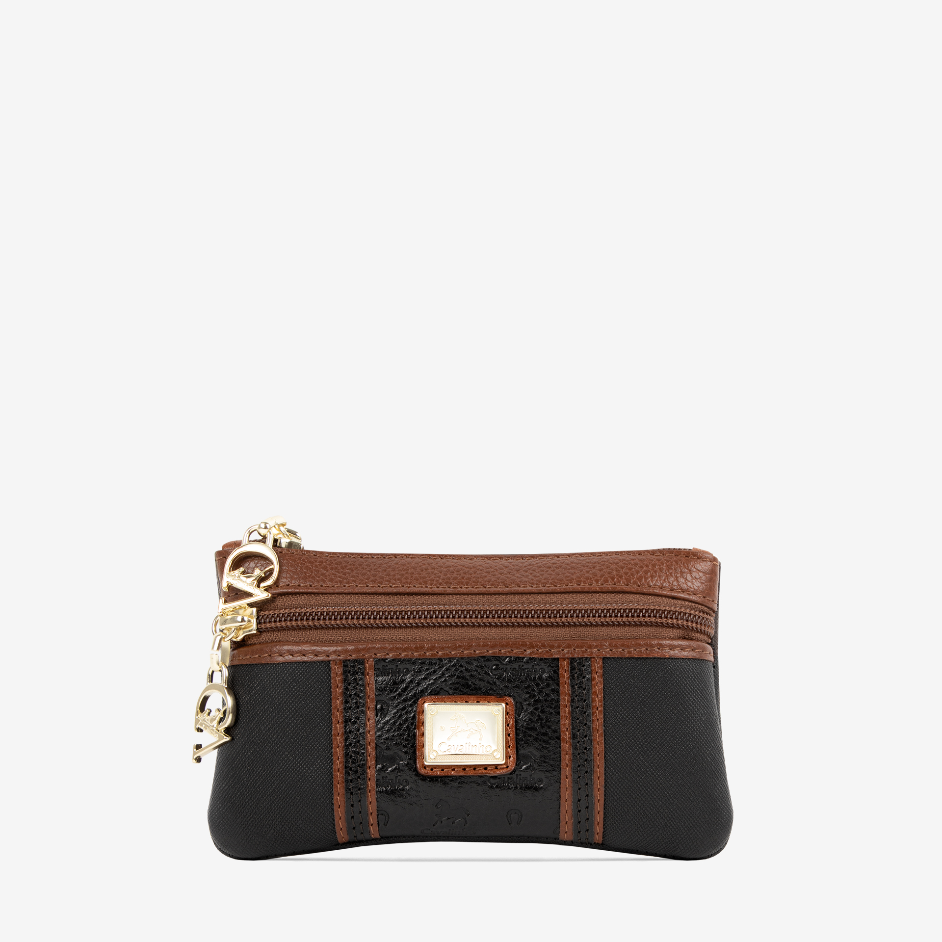 Bolsa Cosméticos Cavalinho Origem Compacta, com divisões extra para os seus essenciais de beleza ou pequenos objetos. Otimize o espaço e a usabilidade na sua mala.