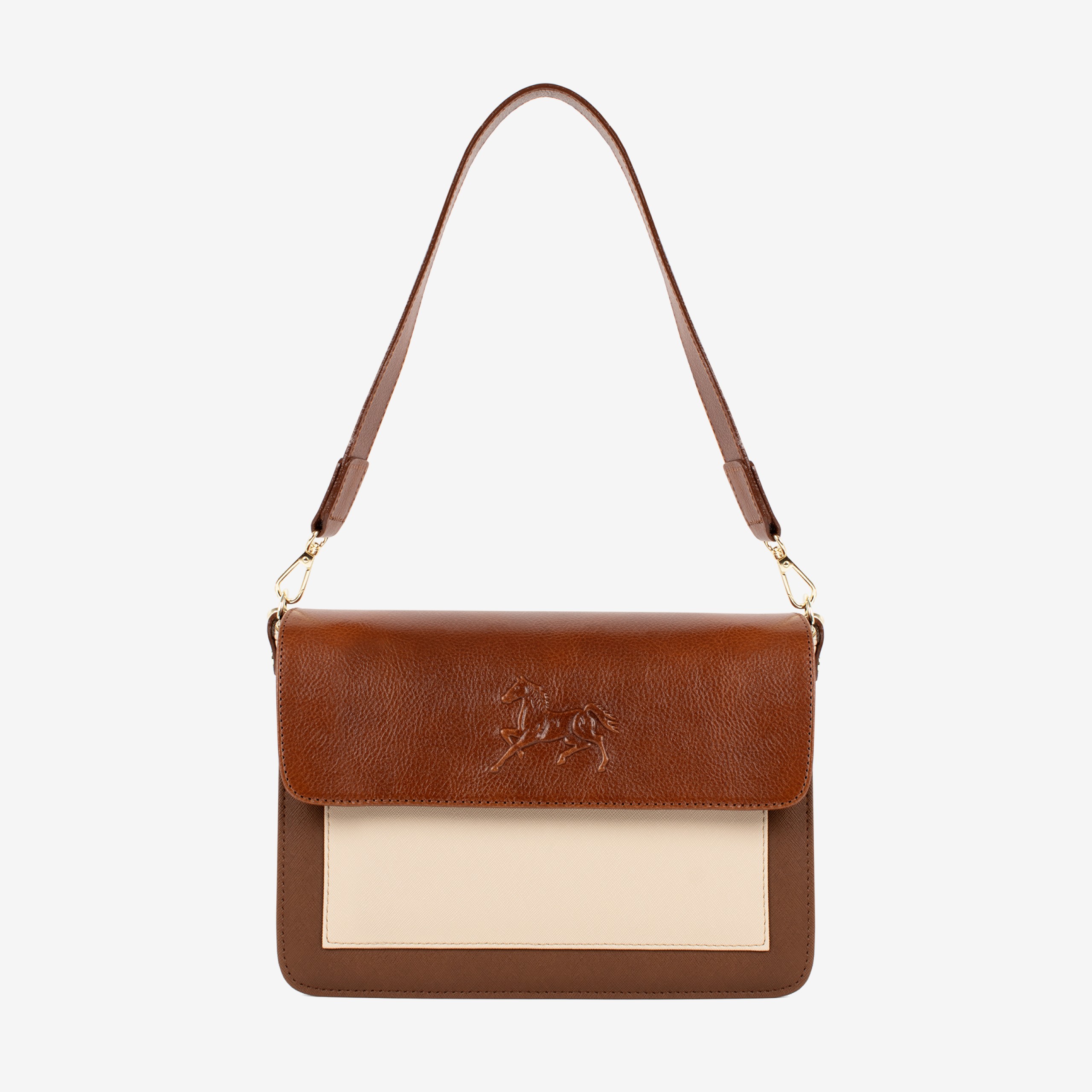 Mala Ombro Horse By Cavalinho O tamanho ideal para os seus essenciais. Design de ombro prático e moderno, com fecho elegante. Tendência e funcionalidade num acessório Cavalinho. Elegância on-the-go com a máxima usabilidade.
