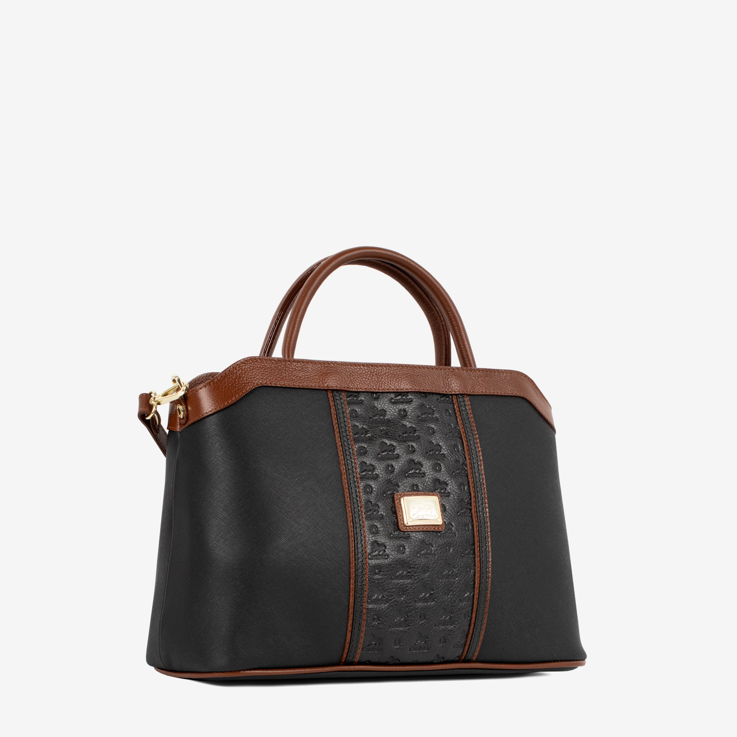 Mala Mão Cavalinho Origem Com um formato estruturado é ideal para organizar os seus essenciais com elegância e de forma prática. Esta mala combina design clássico com detalhes contemporâneos sendo o acessório perfeito para realçar qualquer um dos seus looks, do profissional ao casual chique.