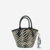 Mala Mão Custo Barcelona Mala pequena Custo Barcelona em padrão zebra. Compacta, leve e cheia de estilo para levar apenas o essencial. Compre online com envio rápido!