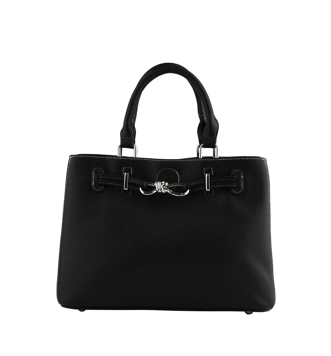 Mala Ombro Francinel Descubra a mala de mão Francinel. Design sofisticado com costuras contrastantes e pormenor frontal elegante. Ideal para o dia a dia. Compre já!