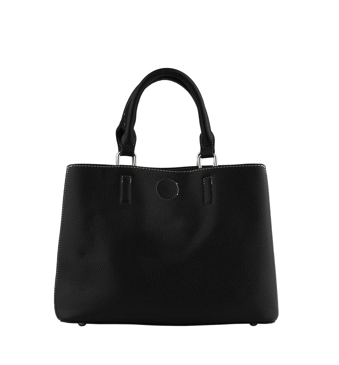 Mala Ombro Francinel Descubra a mala de mão Francinel. Design sofisticado com costuras contrastantes e pormenor frontal elegante. Ideal para o dia a dia. Compre já!