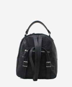 Mochila Elenco Mochila de pele Elenco com fecho de duplo curso e alças ergonómicas ajustáveis. Perfeita para transportar os seus essenciais do dia a dia com total conforto e liberdade.