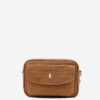 Mala Tiracolo Rufel Mala de tiracolo Rufel em textura croco com bolso exterior frontal de acesso rápido. Ideal para manter o telemóvel e chaves sempre à mão com total facilidade. Alça de tiracolo confortável que garante praticidade, segurança e mãos livres para a sua rotina.