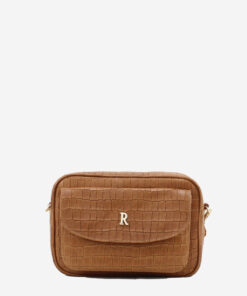 Mala Tiracolo Rufel Mala de tiracolo Rufel em textura croco com bolso exterior frontal de acesso rápido. Ideal para manter o telemóvel e chaves sempre à mão com total facilidade. Alça de tiracolo confortável que garante praticidade, segurança e mãos livres para a sua rotina.