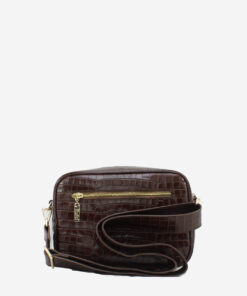 Mala Tiracolo Rufel Mala de tiracolo Rufel em textura croco com bolso exterior frontal de acesso rápido. Ideal para manter o telemóvel e chaves sempre à mão com total facilidade. Alça de tiracolo confortável que garante praticidade, segurança e mãos livres para a sua rotina.